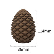 interactive pineapple dog chew toy, view 2 - MRSLM