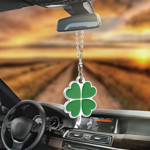 green leaf car mirror charm - MRSLM