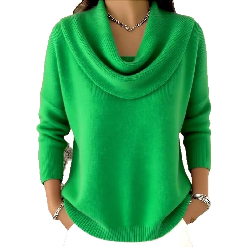 women's loose pullover sweater, view 5 - MRSLM