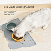 Waterproof non-slip pet feeding mat, view 7 - MRSLM