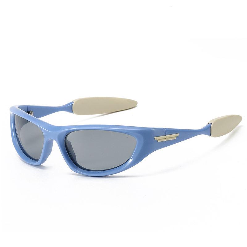 polarized rectangle sunglasses, view 2 - MRSLM