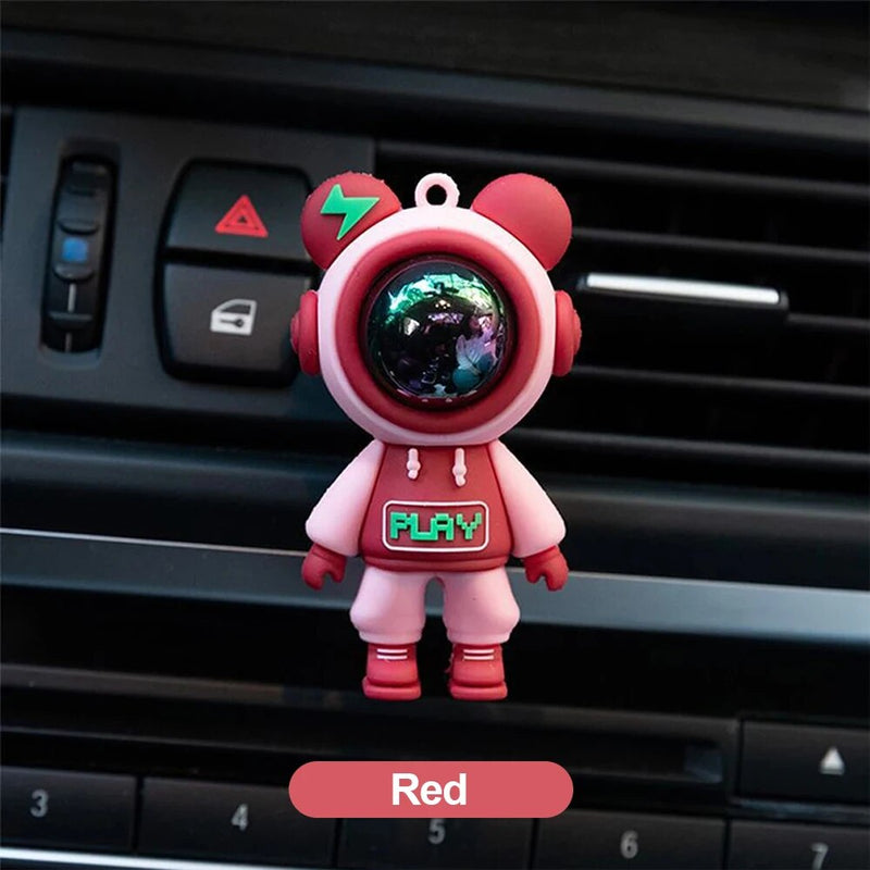 Astronaut car air freshener clip, view 2 - MRSLM
