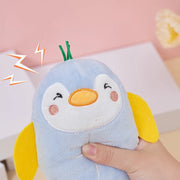 penguin squeak plush chew toy, view 10 - MRSLM