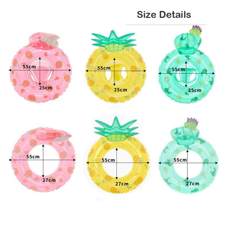 inflatable baby swim ring with seat, view 17 - MRSLM