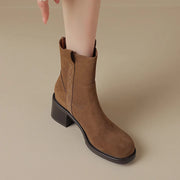 women's suede ankle boots, view 8 - MRSLM