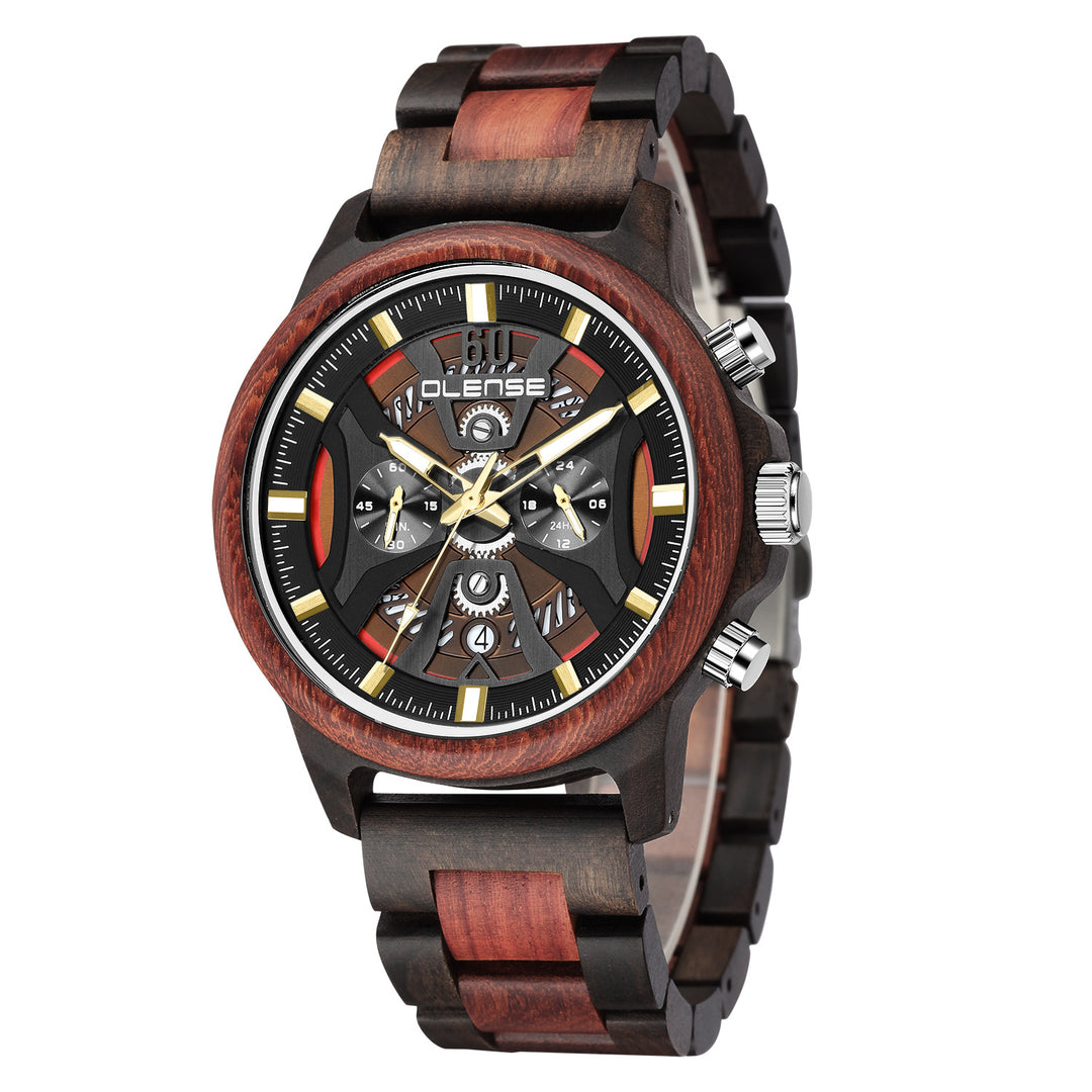 Men's Fashion Handmade Wooden Watch