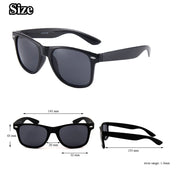 classic square frame sunglasses, view 14 - MRSLM