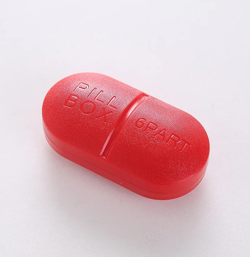 Compact travel pill organizer, view 6 - MRSLM