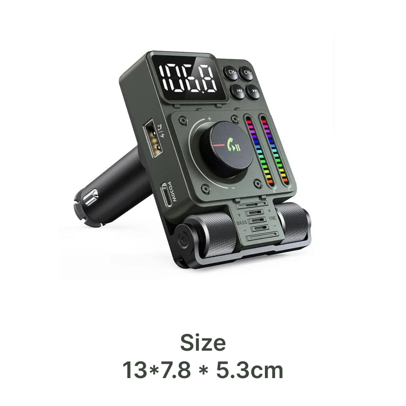 bluetooth 5.3 fm transmitter, view 9 - MRSLM
