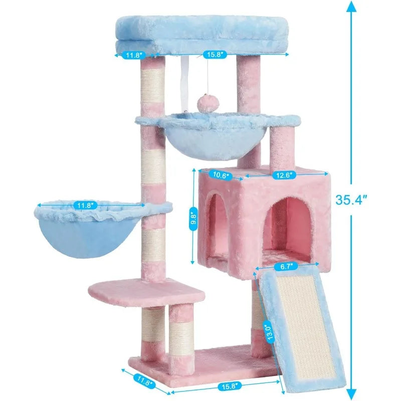 cat tree tower, view 9 - MRSLM