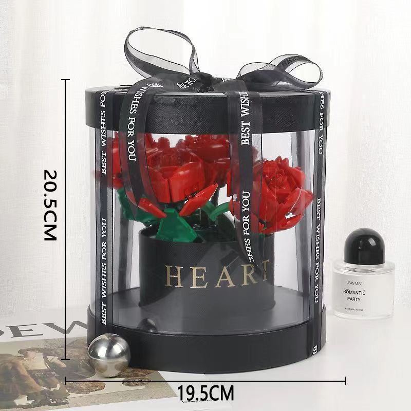 building blocks rose bouquet, view 8 - MRSLM