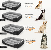 washable dog bed for large dogs, view 4 - MRSLM