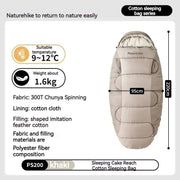 Cotton sleeping bag, view 5 - MRSLM