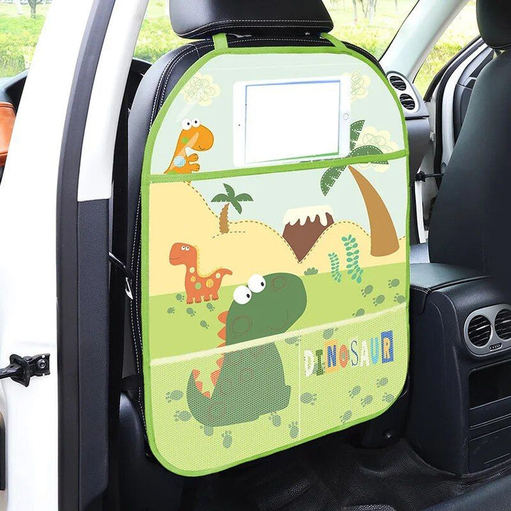 Cute Children Car Anti Kick Mat Car Seat Back Protector