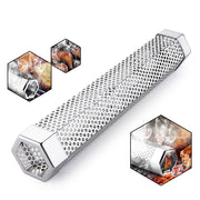 hexagon stainless steel smoker tube, view 6 - MRSLM