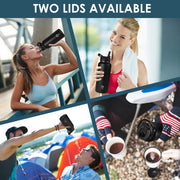 sport stainless steel insulated water bottle, view 10 - MRSLM