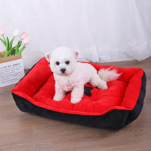 cozy plush dog bed - MRSLM