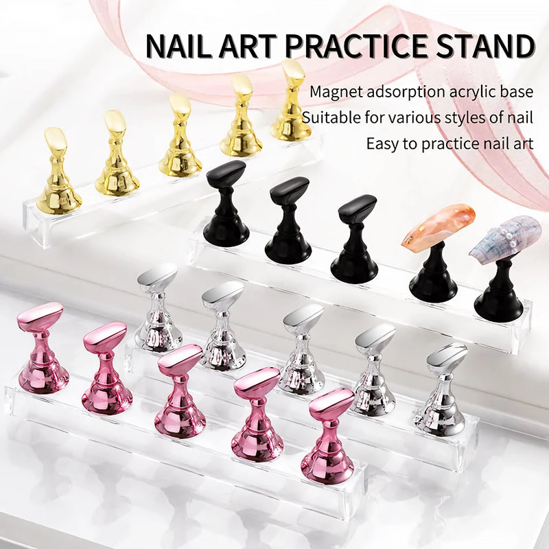 acrylic nail display holder, view 6 - MRSLM