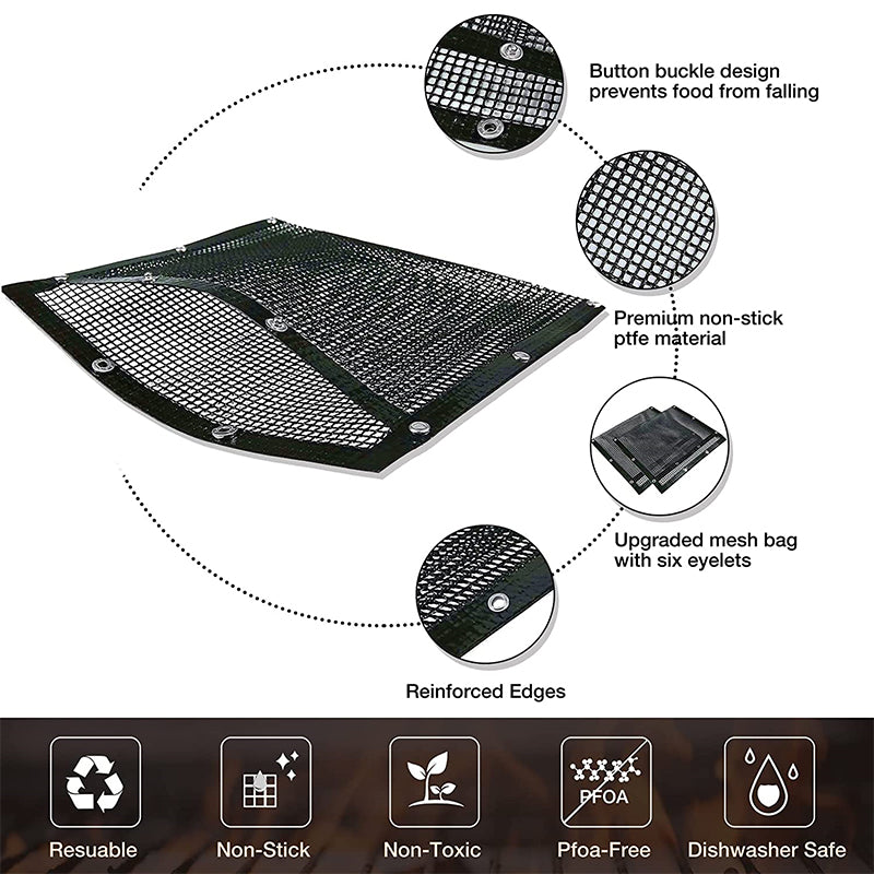 reusable mesh grill bags, view 6 - MRSLM