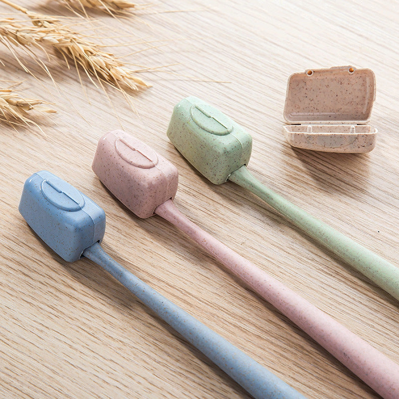 4-piece travel toothbrush cover set, view 4 - MRSLM