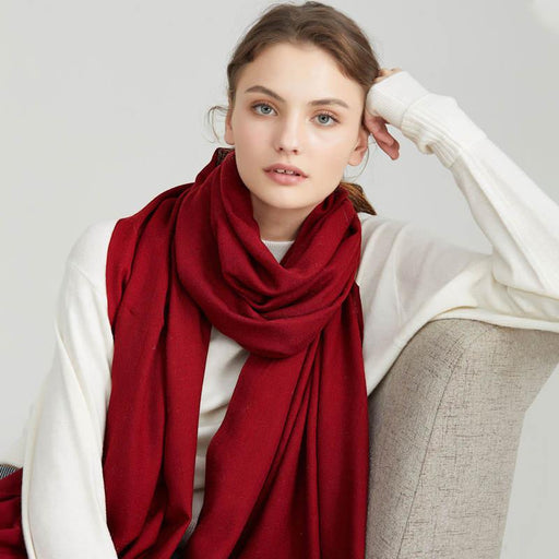 winter wool pashmina scarf - MRSLM