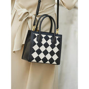 genuine leather handbag, view 3 - MRSLM