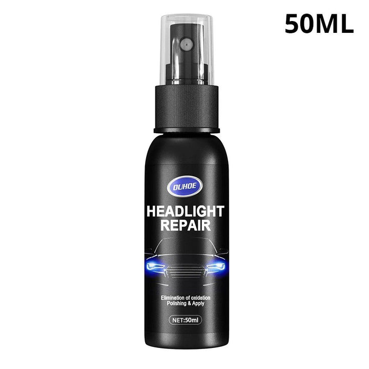 Car Headlight Restoration & Polishing Fluid Kit