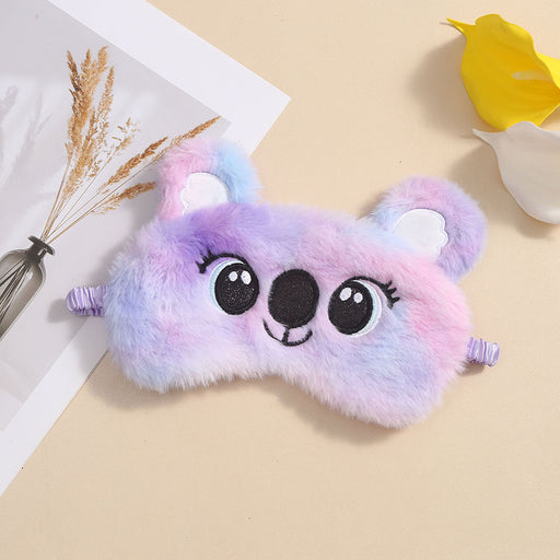 kids plush koala eye mask, view 2 - MRSLM