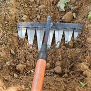 heavy-duty steel garden rake, view 8 - MRSLM