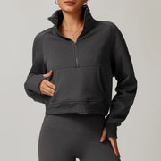 women's winter fleece hoodie, view 4 - MRSLM