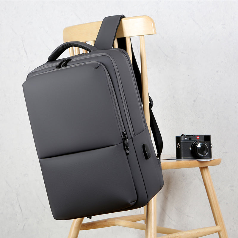 waterproof business laptop backpack, view 4 - MRSLM