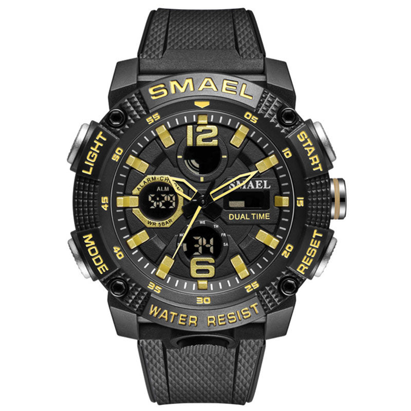 men's luminous sports watch, view 4 - MRSLM