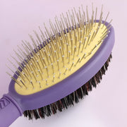 double-sided dog grooming brush, view 7 - MRSLM