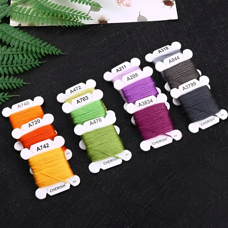 Cotton embroidery thread set, view 6 - MRSLM