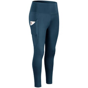 high-waist yoga leggings with pockets, view 5 - MRSLM