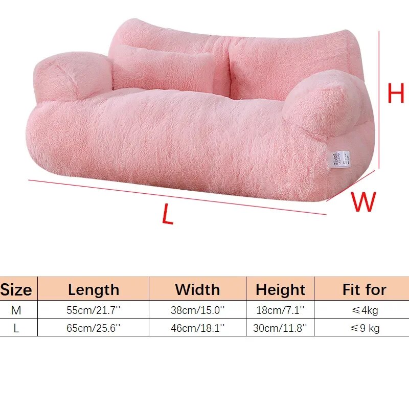 luxury pet sofa bed, view 12 - MRSLM