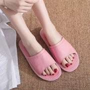 home cowhide leather slippers, view 7 - MRSLM