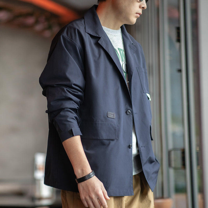 men's multi-pocket blazer, view 5 - MRSLM