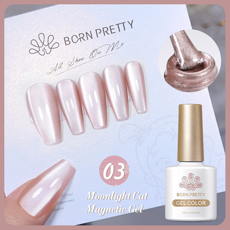 moonlight cat magnetic gel nail polish, view 6 - MRSLM