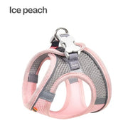 reflective dog harness vest, view 3 - MRSLM