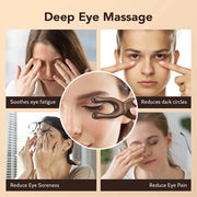 sandalwood eye and face massage stick, view 5 - MRSLM