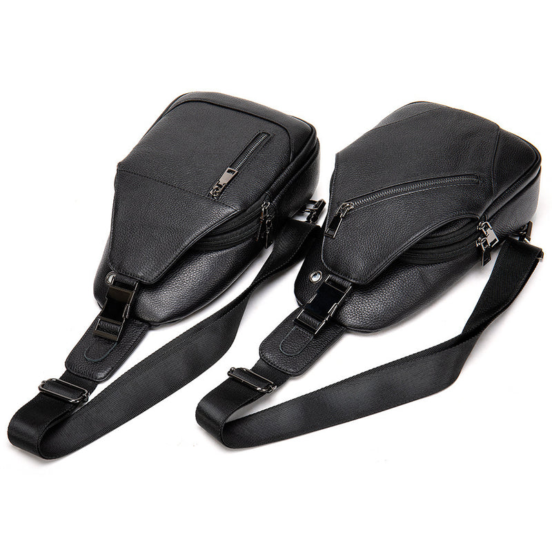 genuine leather shoulder bag, view 2 - MRSLM