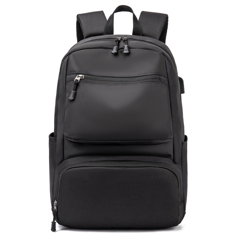 men's waterproof usb backpack, view 4 - MRSLM