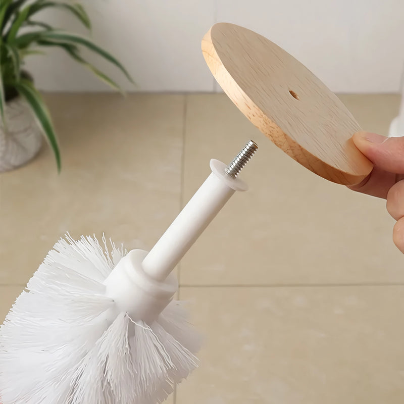 resin toilet brush with non-slip handle, view 7 - MRSLM