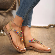 crystal bohemian sandals, view 7 - MRSLM
