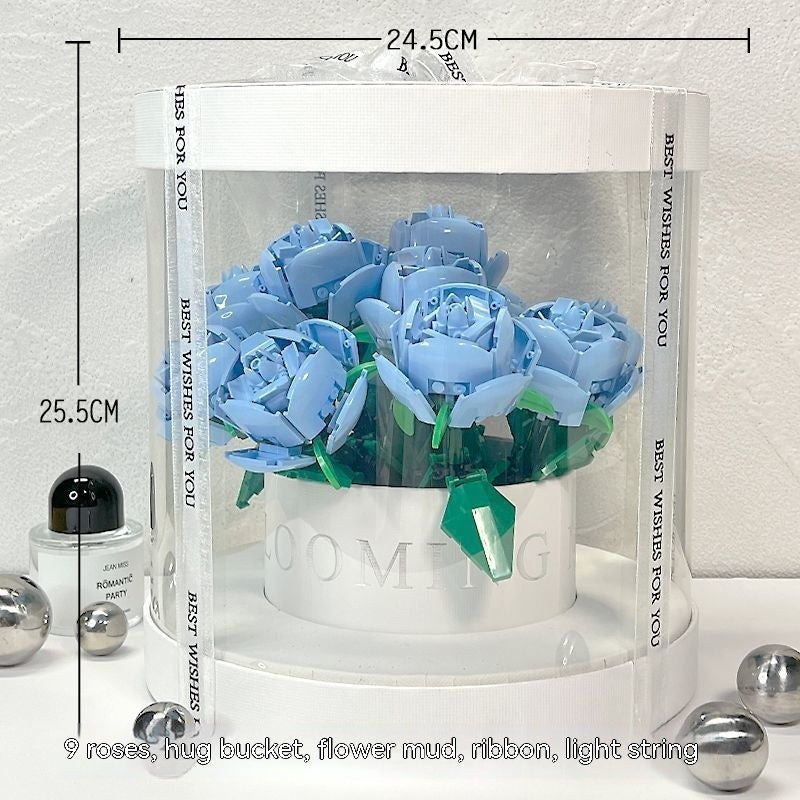 building blocks rose bouquet, view 12 - MRSLM
