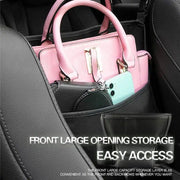 car front seat large capacity PU organizer, view 8 - MRSLM