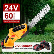 cordless electric hedge trimmer, view 4 - MRSLM
