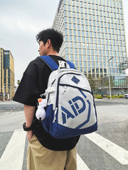 small nylon casual backpack, view 7 - MRSLM
