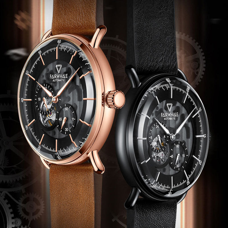 men's automatic mechanical watch, view 5 - MRSLM